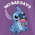 thumbnail image 2 of Girl's Lilo & Stitch No Bad Days  Graphic Tee Purple Berry Medium, 2 of 4