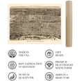 thumbnail image 3 of HISTORIX 1872 Map of Philadelphia Pennsylvania Vintage Poster Wall Art Print, 18 x 24 Inch, 3 of 7