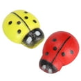 thumbnail image 4 of BOKYAN 300Pcs Wooden Ladybugs Landscape Simulation Tiny Crafts Scrapbooking DIY Decoration Accessories, 0.4 x 0.3 inches / 10 x 8mm Mini Beetle Embellishments Pack, 4 of 12