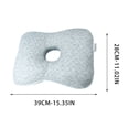 thumbnail image 3 of Iumwxz Ear Protector Pillow Pressure Relief Soft Contoured Hole Pillow Adult Support Patient Side Sleepers Breathable Washable Head Neck Supportive Lightweight Easy Care, 3 of 6