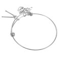 thumbnail image 1 of Music Bracelet for Women Drummer's Wristwear Silver Metal, 1 of 5