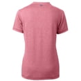 thumbnail image 3 of Women's Cutter & Buck Heather Maroon Santa Clara Broncos Forge Blade V-Neck Top, 3 of 3