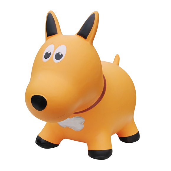 Toddler Boys and Girls Farm Hopper Space Hopper Bounce Toy, Dog