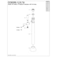thumbnail image 4 of Kingston Brass CC83250 1/2-Inch Sweat x 3/8-Inch O.D. Comp Straight Shut-Off Valve with 5-Inch Extension in Matte Black, 4 of 6