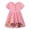 Z02 Pink-B, variant on Toddler Girl Dress Traditional Style Sleeveless Suspenders Dress Ankara Princess Dresses Kids Sundress,Size 3 Years-4 Years