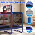 thumbnail image 6 of 55'' Toddler Trampoline for Kids, SEGMART Kids Trampoline with Enclosure Net, Indoor Outdoor Mini Small Trampoline with Water Drawing Mat, Birthday Gifts for Boys and Girls Age 3+, 220LBS Capacity, 6 of 8