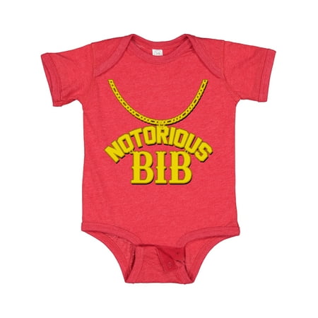

Inktastic Notorious Bib Gift Baby Boy or Baby Girl Bodysuit