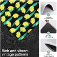 thumbnail image 3 of Yellow Lemon Fruit Slices Black Pattern Kitchen Rugs Sets Of 3,Kitchen Runner Rugs Non Skid Washable,Decorative Kitchen Floor Mats for Kitchen,Sink,Laundry,17"x30"+ 17"x47" + 17"x59", 3 of 6