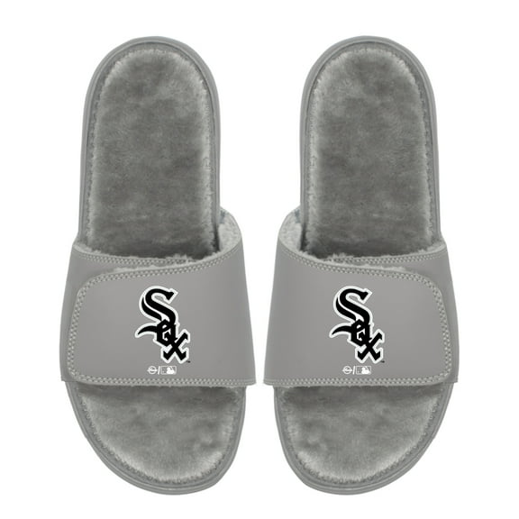 Unisex ISlide  Chicago White Sox Logo Fur Slide Sandals