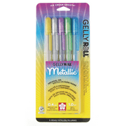 Sakura Gelly Roll Pen Set, 5-Colors, Light Metallic