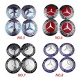 thumbnail image 3 of Mercedes-Benz Compatible Wheel Centers 56mm 4 Pieces, 3 of 8