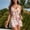 Red, variant on QUNYINEY Tummy Control One Piece Swimsuits for Women Slimming Floral Swim Dress Ruched Modest V Neck Swimwear