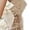 Beige, variant on Women's Fishnet Knee Highs Socks Sheer Lace Trouser Socks Bows Calf Socks