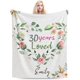 thumbnail image 1 of LHSHID Dinosaurs and The Woods Blanket Flannel Soft and Comfortable Anti static Bed Sofa Blanket 30x40in, 1 of 6