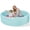 Light Blue-51.2 IN, variant on 27.5 in Gray Memory Foam Ball Pit Play Pool for Toddlers