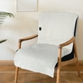thumbnail image 3 of Coussin Chauffant Électrique en Sherpa Réglable en Température pour Chaise Canapé Sofa, 3 of 9