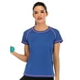 thumbnail image 6 of FUTATA Women's Sports Tank Top Quick Dry Gym Workout T-Shirt Short Sleeve Yoga Fitness Tops, 6 of 7