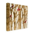 thumbnail image 2 of Trademark Fine Art 'Red Bird Christmas I' Canvas Art by Studio W, 2 of 3