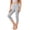 #0063-Gray, variant on Favoffer Toddler Girls Elastic Cropped Leggings Solid Color Soft Yoga Casual Capri Pants Sports Outdoor Leisure Wear 3-13Y