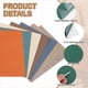 thumbnail image 3 of 2 Pcs Parche de reparación de cuero 8"x10" Kit de cinta de reparación autoadhesiva de cuero y vinilo para muebles, sofás, sillas, asientos de coche, barcos, chaquetas, verde, 3 of 7