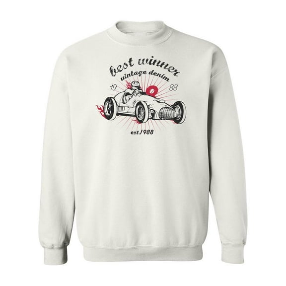 Best Winner Vintage Denim Sweatshirt Men -Image by Shutterstock, Male Medium