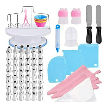 

106-In-1 Cake Decorating Supplies Revolving Cake Turntable DIY Set Cake Cake Decorating Supplies Cake Stand