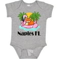 thumbnail image 3 of Inktastic Naples Florida Beach Vacation Boys or Girls Baby Bodysuit, 3 of 5