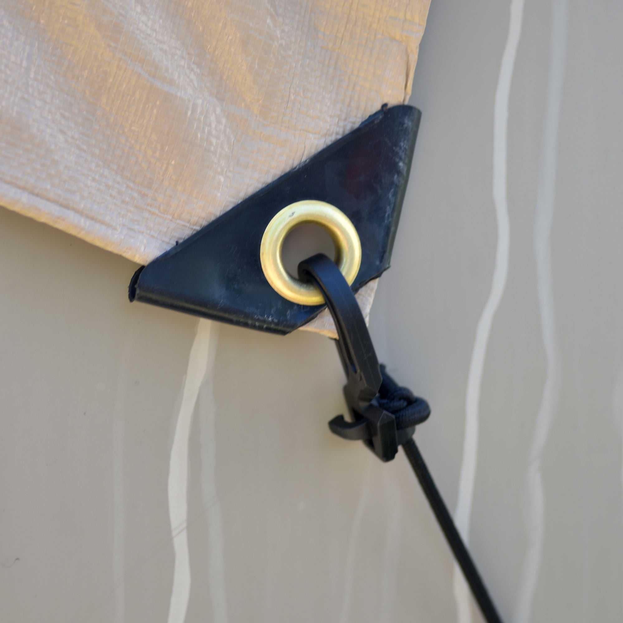 Budge Industries RV Rooftop Cover Fits Multiple RV Classes up to 50' Long (Tan, Polyester), 40' Long x 20' Wide