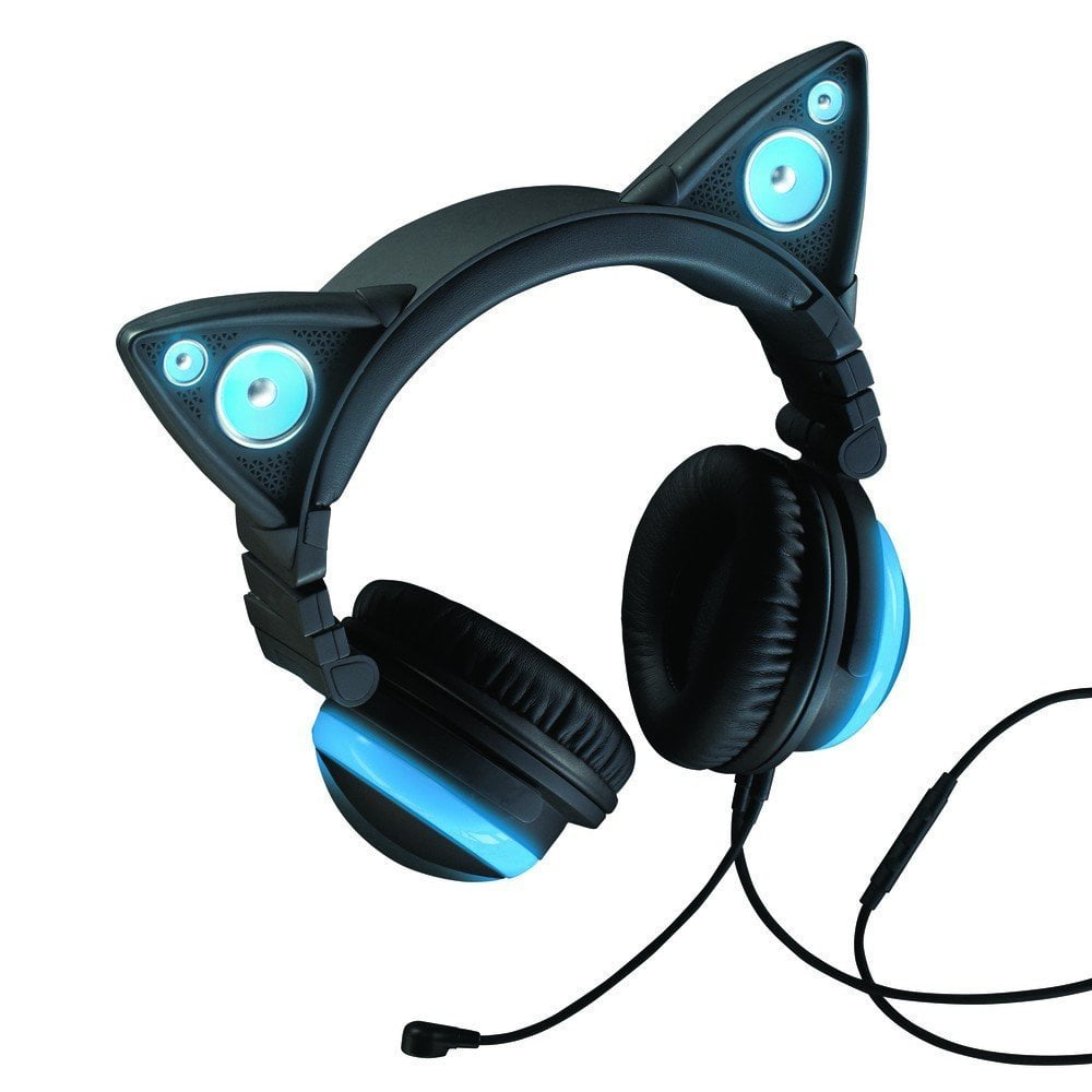 Cat Ear Headphones Walmart Com Walmart Com - purple cat ears headphones roblox purple cat ears