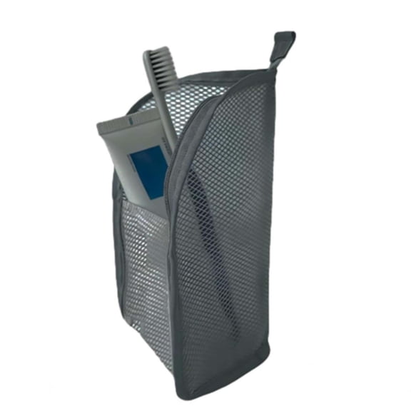 Uxgjfwu Standing Toiletry Bag, Portable Lightweight Design, EVA Mesh Material, Large Capacity Storage, Waterproof Cosmetic Bag, Ideal for Travel, Business Trips and Daily Organizing Use