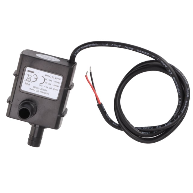 Microbomba centrífuga, motor sin escobillas de 12 V CC, bomba sumergible con refrigeración por agua, bomba de agua sin escobillas DV, durabilidad mejorada
