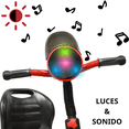thumbnail image 2 of Triciclo para Niños Torreta con Luz y Sonido Ruedas de Eva Apto a partir de 2 Años Soporta hasta 20 kg - Rojo, 2 of 6