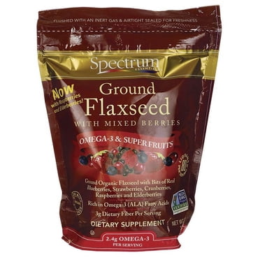 Spectrum Essentials Spectrum Essentials Organic Ground Flaxseed - 14 Oz - Walmart.com