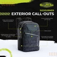 thumbnail image 4 of Sportube 30L Sojourner Travel Backpack, Durable Gear Bag for Ski & Adventure Use, Graphite, 4 of 6