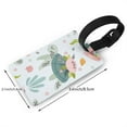 thumbnail image 2 of Gaeub One Size Printed Travel Luggage Identification Tags, Golf Bag Tags with Information Bar on The Back - 3.4 x 2.1 inch, 2 of 8