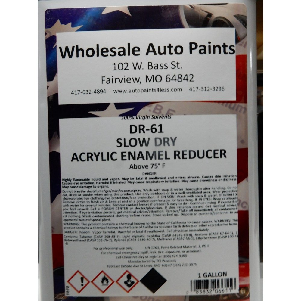 DR61 Slow Acrylic Enamel Reducer