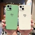 thumbnail image 4 of Funda de teléfono de silicona líquida cuadrada de lujo para iPhone 14, 11, 12, 13, Mini Pro Max, X, XS Max, XR, 6, 6s, 7, 8 Plus, SE, 4 of 5