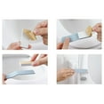 thumbnail image 2 of Raindrops  12 Pcs Toilet Seat Risers Lid Lifter Non-marking Glue, 2 of 8