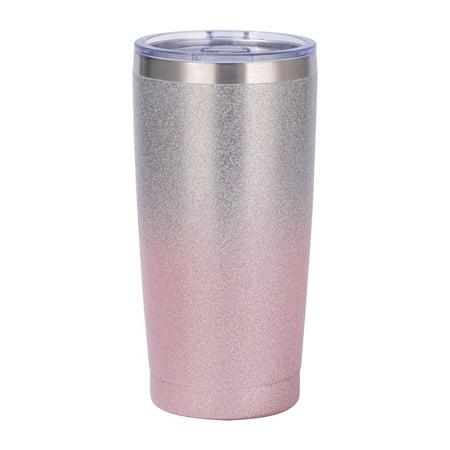 

Hrispe 20oz Stainless Tumbler Lid for Double Wall Vacuum Insulated Travel Mug Cup Thermo Hot Cold Tea Coffee Ice Beer for Car Desk Home (Gradient)