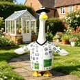 thumbnail image 3 of Graduation Season Bachelor's Hat Big White Gooses Festival Set Decoration Sculpture Decoration, 3 of 5