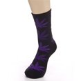 thumbnail image 2 of Maoww Maple Pattern Sport Socks Leisure Breathable Unisex Tube Socks, 2 of 3