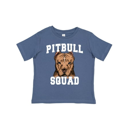 

Inktastic Dog Pitbull Squad Gift Toddler Boy or Toddler Girl T-Shirt