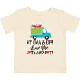 thumbnail image 3 of Inktastic My Oma and Opa Love Me Grandson Truck Boys Baby T-Shirt, 3 of 5