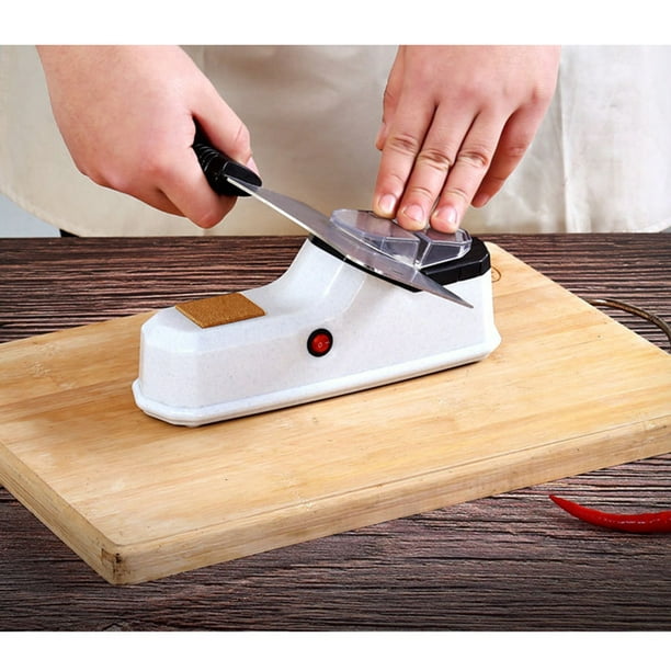 Aiguiseur de couteau électrique, affûtage de couteau de cuisine, affûteur  outil électrique pour couteau de chef