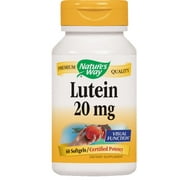 Nature's Way Lutein Softgels, 60 Ct