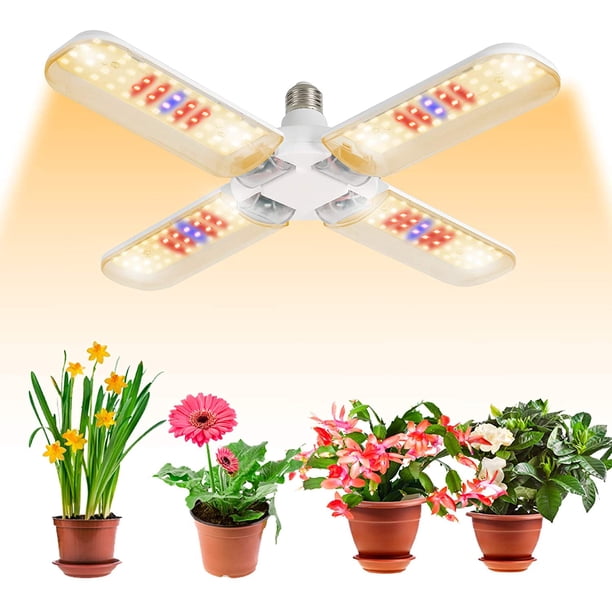 Lámpara LED de cultivo de 150 W para plantas de interior, bombilla de espectro completo para invernaderos y hortalizas de interior, compatible con E2.