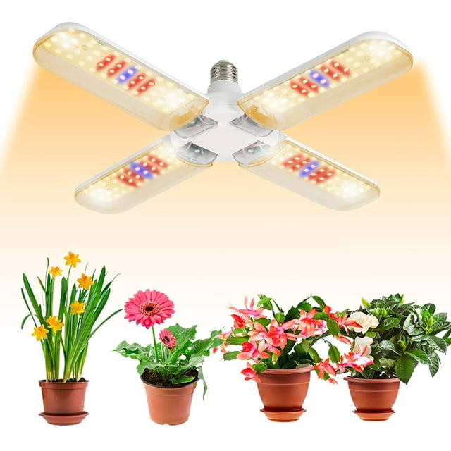 Lámpara LED de cultivo de 150 W para plantas de interior, bombilla de espectro completo para invernaderos y hortalizas de interior, compatible con E2.