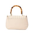 thumbnail image 3 of C. Wonder Women’s Adult Jasmine Faux Straw Shoulder Bag with Bamboo-Look Handle Wheat, 3 of 5