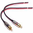 thumbnail image 1 of Speaker cables to RCA plug adapter, 2-channel (30 cm), 1 of 5