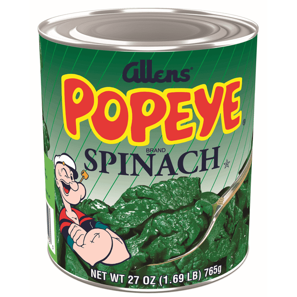 Popeye Leaf Spinach, 27 oz